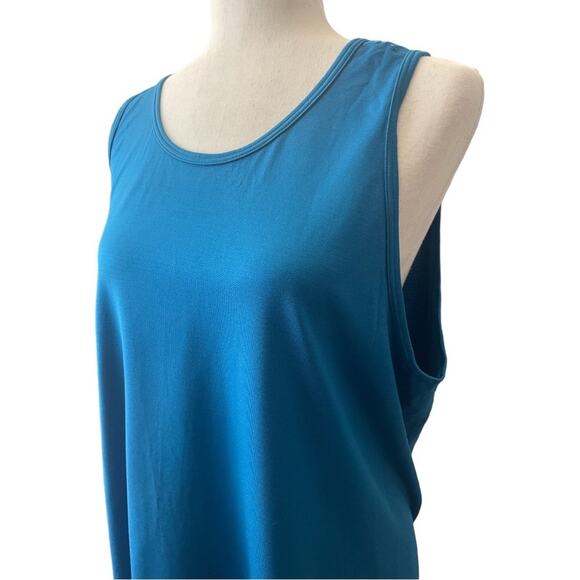 Lululemon Unisex Oversized Workout Tank Blue L - Picture 2 of 7
